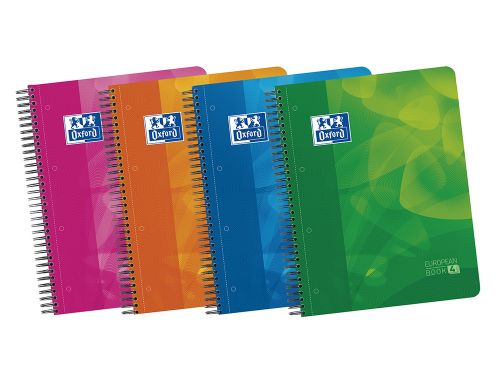 Caderno espiral oxford euro pp a4 90g 120 folhas c/3 sep q st - 50% folhas grtis , Oxford , 74045 , 8412771002596
